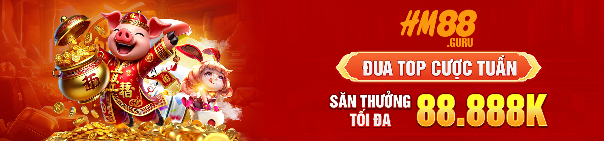 Đua top cược tuần săn thưởng 88.888k