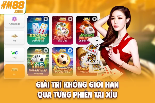 Giải trí không giới hạn qua từng phiên Tài Xỉu